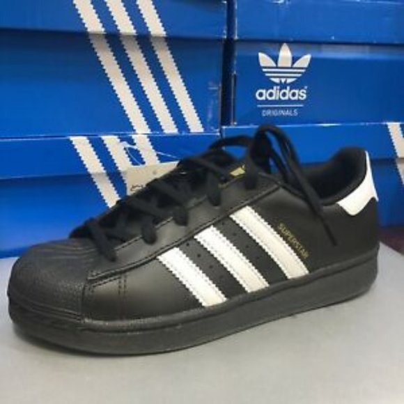 New Men\'s Adidas Originals Foundation Genuine Leather Shoes/Sneakers